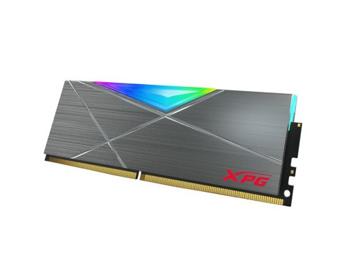 Модуль пам'яті для комп'ютера DDR4 8GB 3600 MHz XPG Spectrix D50 RGB Tungsten Gray ADATA (AX4U36008G18I-ST50)