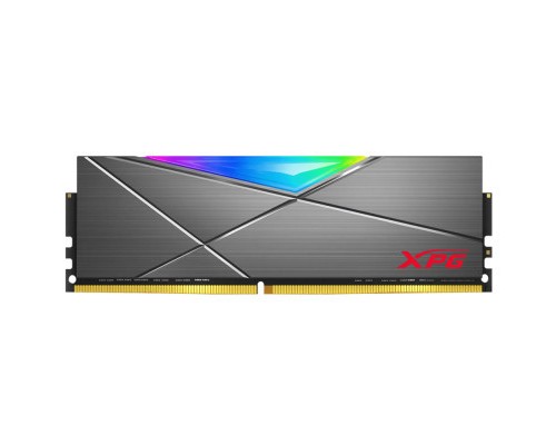 Модуль пам'яті для комп'ютера DDR4 8GB 3600 MHz XPG Spectrix D50 RGB Tungsten Gray ADATA (AX4U36008G18I-ST50)