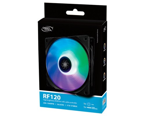 Кулер до корпусу Deepcool RF120 (DP-FRGB-RF120-1C)