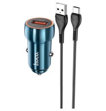 Зарядний пристрій HOCO Z46 USB Sapphire Blue (6931474770325)