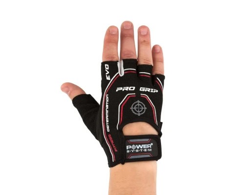 Рукавички для фітнесу Power System PS-2260 Pro Grip EVO Black S (PS_2260BK-2_S)