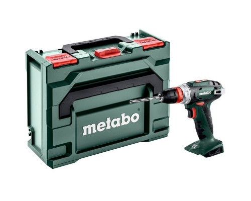 Шуруповерт Metabo BS 18 QUICK 18В, 24-48Нм, 0-450·0-1600об/хв, 1.3кг (без АКБ та ЗП) (602217840)