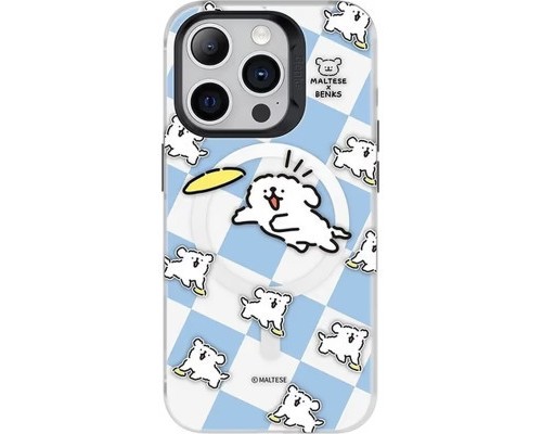 Чохол до мобільного телефона Benks Maltese Frisbee Puppies MagSafe for iPhone 15 Pro Max (1248542)