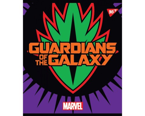 Зошит Yes А5 Marvel Hero Shields 18 аркушів клітинка (765194)