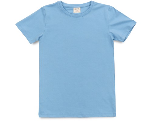 Футболка дитяча Lovetti базова (3030-146-lightblue)