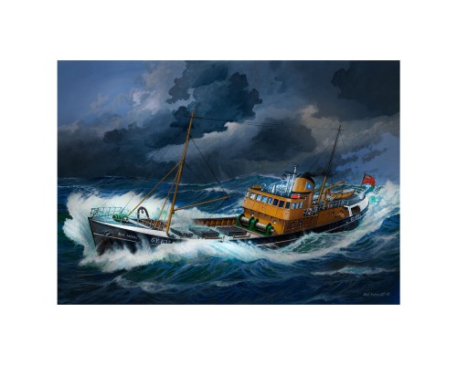 Збірна модель Revell Північноморський траулер рівень 3 масштаб 1:142 (RVL-05204)