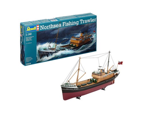 Збірна модель Revell Північноморський траулер рівень 3 масштаб 1:142 (RVL-05204)