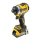 Шуруповерт DeWALT 18 В XR Li-lon PowerStack, безщітковий, 282 Нм, TSTAK, 2x1.7Ah (DCF860E2T)