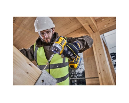 Шуруповерт DeWALT 18 В XR Li-lon PowerStack, безщітковий, 282 Нм, TSTAK, 2x1.7Ah (DCF860E2T)