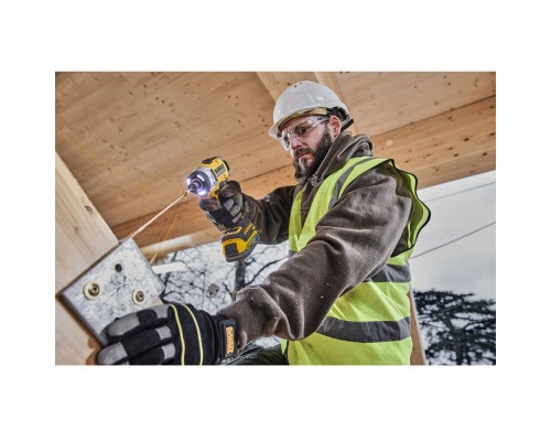 Шуруповерт DeWALT 18 В XR Li-lon PowerStack, безщітковий, 282 Нм, TSTAK, 2x1.7Ah (DCF860E2T)