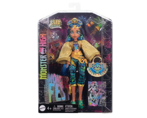 Лялька Monster High Клео Монстро-фестиваль (HXH81) Лялька Monster High Клео Монстро-фестиваль (HXH81)