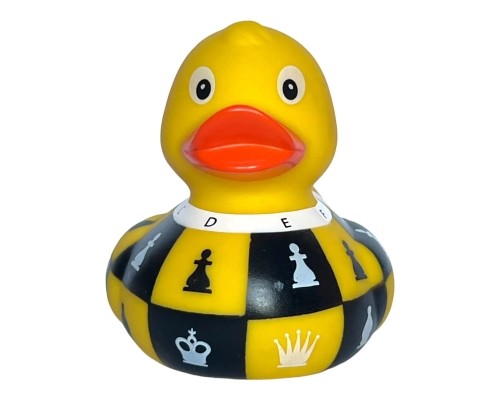 Іграшка для ванної Funny Ducks Качка Шахи (1319) Іграшка для ванної Funny Ducks Качка Шахи (1319)