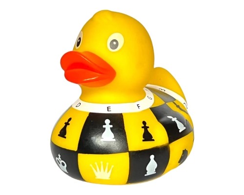 Іграшка для ванної Funny Ducks Качка Шахи (1319) Іграшка для ванної Funny Ducks Качка Шахи (1319)