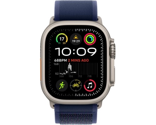 Смарт-годинник Apple Watch Ultra 2 2024 GPS + Cellular 49mm Natural Titanium Case with Blue Trail Loop - M/L (MX4L3UL/A)