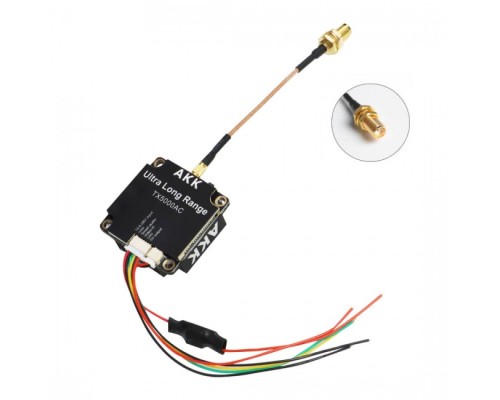 Відеопередавач (VTX) AKK Ultra Long Range 5W 4.9G-6G 96CH (TX5000AC)