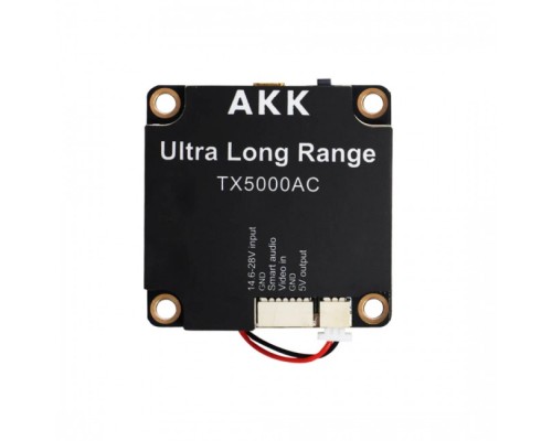 Відеопередавач (VTX) AKK Ultra Long Range 5W 4.9G-6G 96CH (TX5000AC)