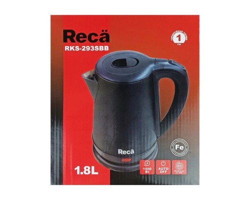 Електрочайник RECA RKS-293SBB