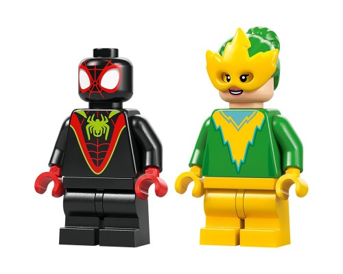Конструктор LEGO Spidey Перегони на електромобілях з динозаврами (11198)