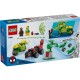 Конструктор LEGO Spidey Перегони на електромобілях з динозаврами (11198)