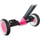 Дитячий велосипед Globber Learning Trike 2 в 1, фуксія (735-110)