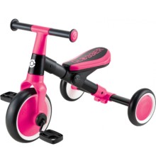 Дитячий велосипед Globber Learning Trike 2 в 1, фуксія (735-110)