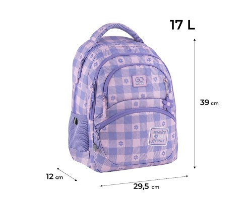 Рюкзак шкільний GoPack Education 175M-4 Make Today Great (GO25-175M-4)
