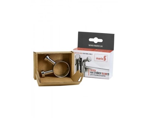 Сушарка для рушників MARIO Гачок на стійку, діаметр 30мм (3.0.0500.0.P)