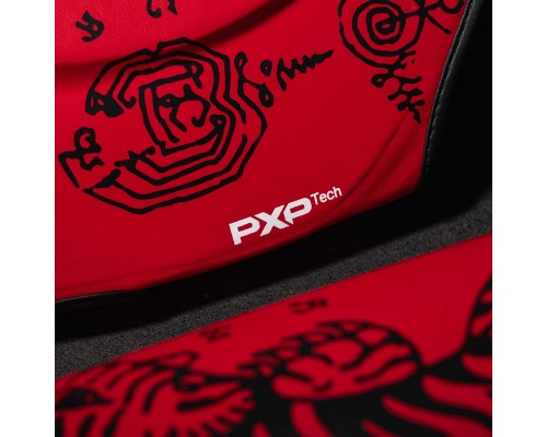 Захист гомілки і стопи Phantom Muay Thai Red S/M (PHSG2678-SM)