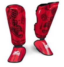 Захист гомілки і стопи Phantom Muay Thai Red S/M (PHSG2678-SM)