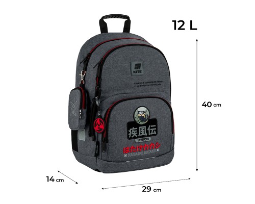Рюкзак шкільний Kite Education 585 Naruto Shippuden (NR25-585M-1)