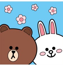 Картина по номерам Santi Лайн Френдс Браун та Коні 25*25см полотно кольорове (955039)