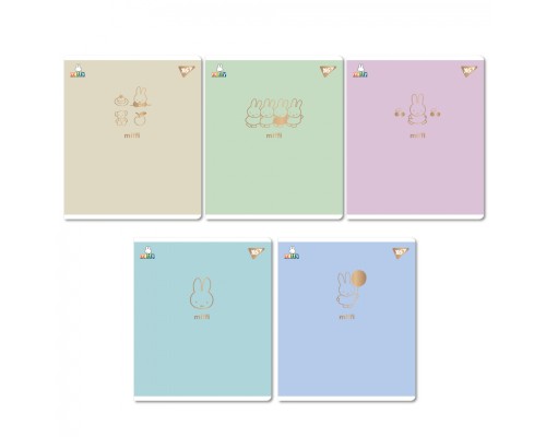 Зошит Yes Gold Miffy А5 18 аркушів клітинка (767518)