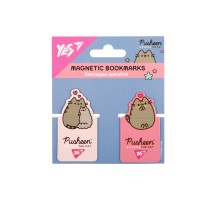 Закладки для книг Yes магнітні Pusheen, висікання, 2 шт (708396)