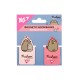Закладки для книг Yes магнітні Pusheen, висікання, 2 шт (708396)