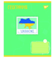Зошит Yes предметний ГЕОГРАФІЯ Ukraine forever 48 аркушів, клітинка (766778)