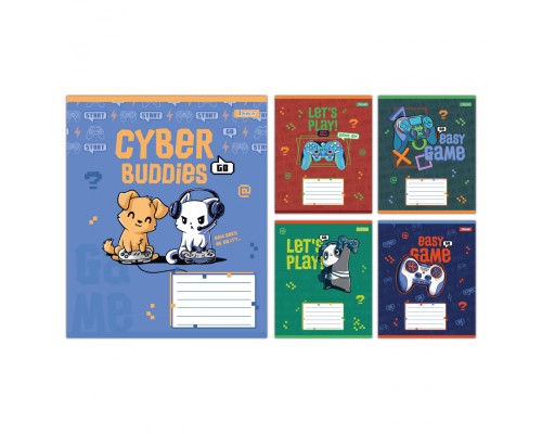 Зошит 1 вересня Let's Play А5 12 аркушів лінія (768190)