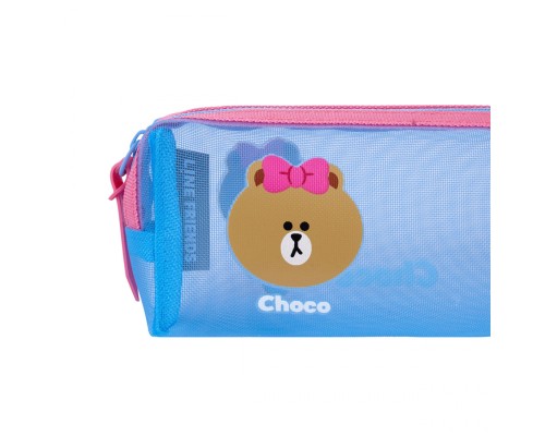 Пенал Yes PH-34 Line Friends Pretty Choco (533692)
