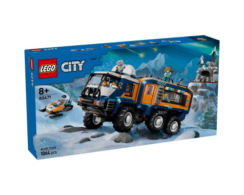 Конструктор LEGO City Арктична дослідна вантажівка з науковою лабораторією (60471)