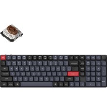 Клавіатура Keychron K17 PRO Gateron MX 2.0 Brown QMK Hot-swap Wireless/Bluetooth/USB-А UA Black (K17P-H3-UA)