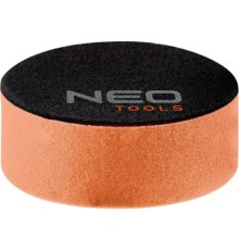 Круг зачистний Neo Tools полірувальний, губка середня, на липучці, 80x25мм (08-975)
