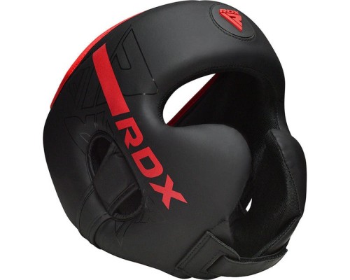 Боксерський шолом RDX F6 Kara Matte Red L (HGR-F6MR-L)