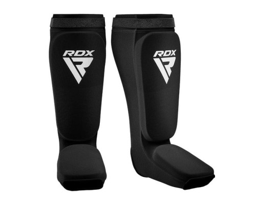 Захист гомілки і стопи RDX Shin Instep Foam Black/White XL (HYP-SIBW-XL)