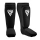 Захист гомілки і стопи RDX Shin Instep Foam Black/White XL (HYP-SIBW-XL)