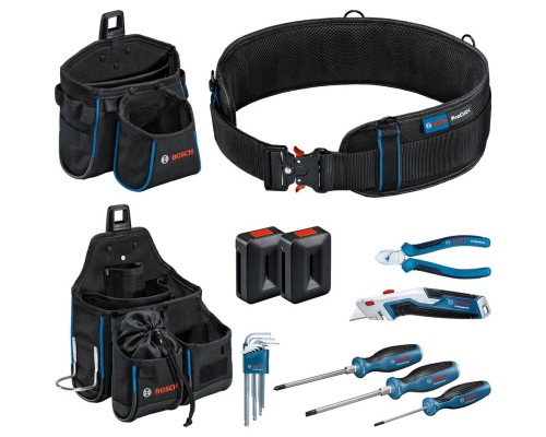 Сумка для інструмента Bosch Professional GWT2, GWT4 + 9 предметів (1.600.A02.H5C)