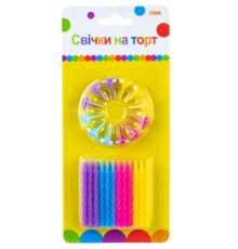 Свічка Maxi 24 шт висотою 6 см; 12 підставок (MX620024.C04)