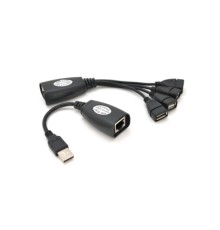 Адаптер Voltronic USB extender 50 m RJ-45 to 4xUSB AF (YT-EC USB-RJ-45/M+4RJ-45)