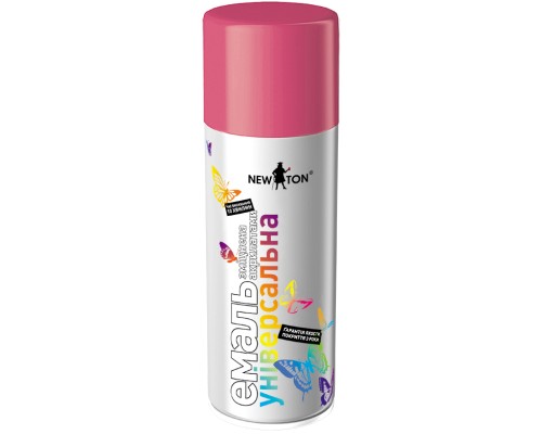 Аерозольна фарба для автомобіля New Ton універсальна 4003 рожевий, аероз. 400 мл (000000213)