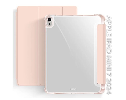 Чохол до планшета BeCover Soft Edge with Apple Pencil Holder iPad Mini 7 2024 Pink (712470)