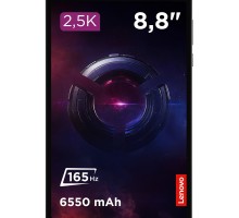 Планшет Lenovo Legion Tab (3rd Gen) 16/512 Eclipse Black + Case&Film (ZAEF0081UA)