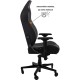 Крісло ігрове GT Racer X-8009 Dark Gray/Black (X-8009 Fabric Dark Gray/Black)